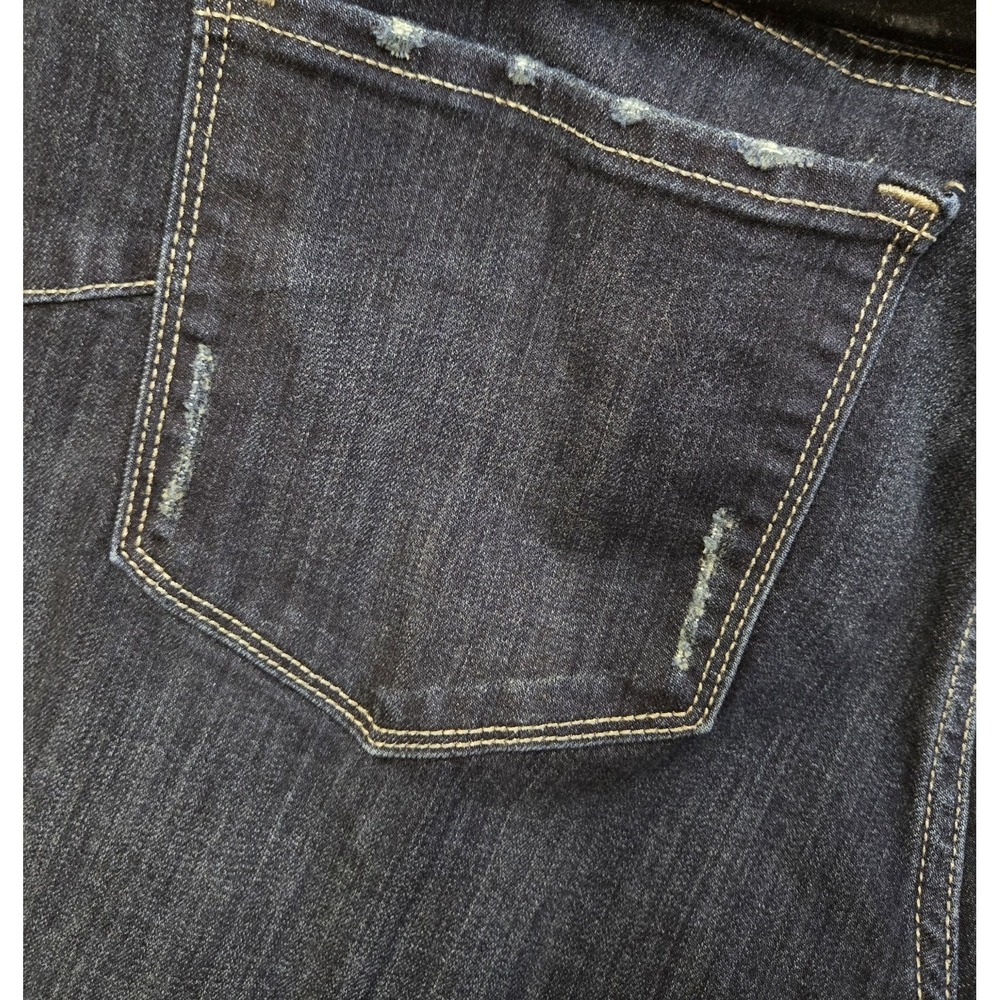 Simply Vera Vera Wang Mid Rise Skinny Jeans Dark Wash Plus Size 16WS - Picture 8 of 8